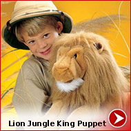 lion king of the jungle puppet